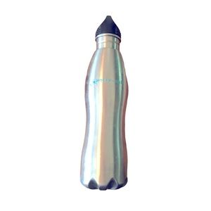 Silver Reusable Water Bottle